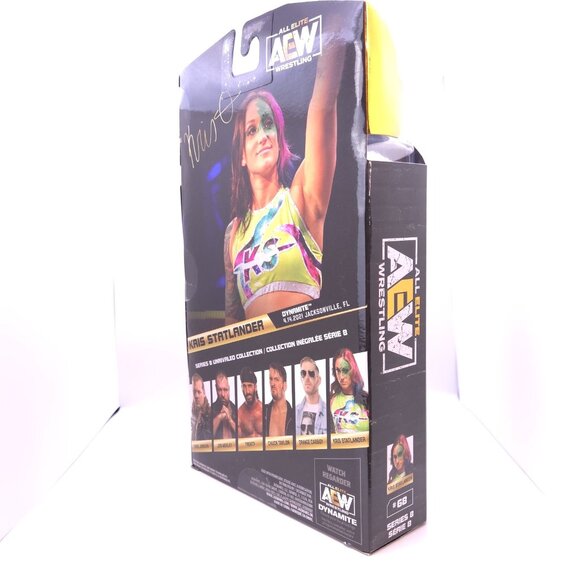 AEW Wrestling Unrivaled Collection Series 8 Kris Statlander 6" Action Figure New - Picture 6 of 7